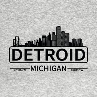 Detroid Michigan, Detroid Love T-Shirt